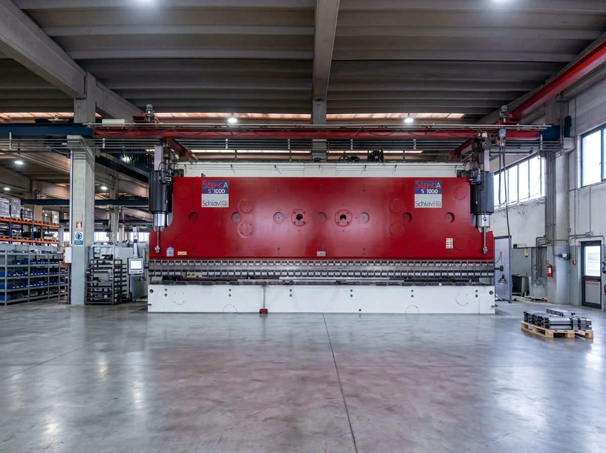 Pressa piegatrice Schiavi 1000 t